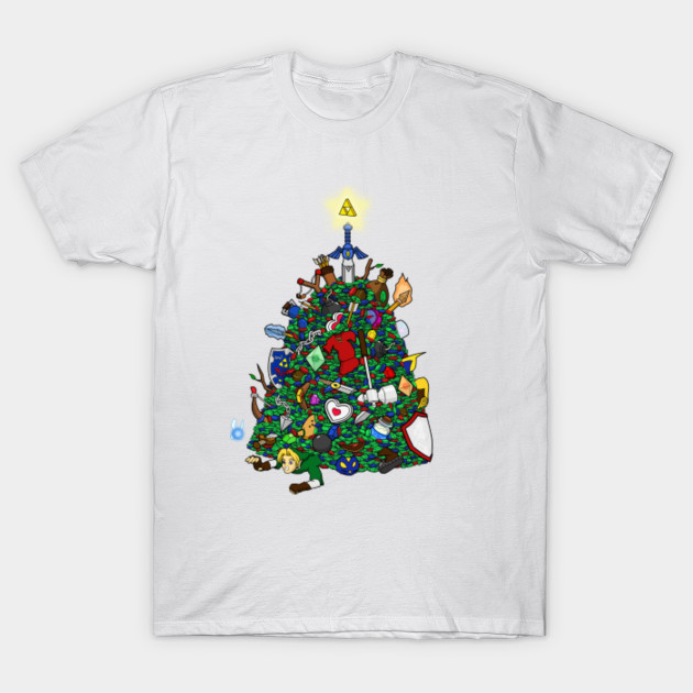 Link's Real Inventory (Christmas Edition) T-Shirt-TOZ